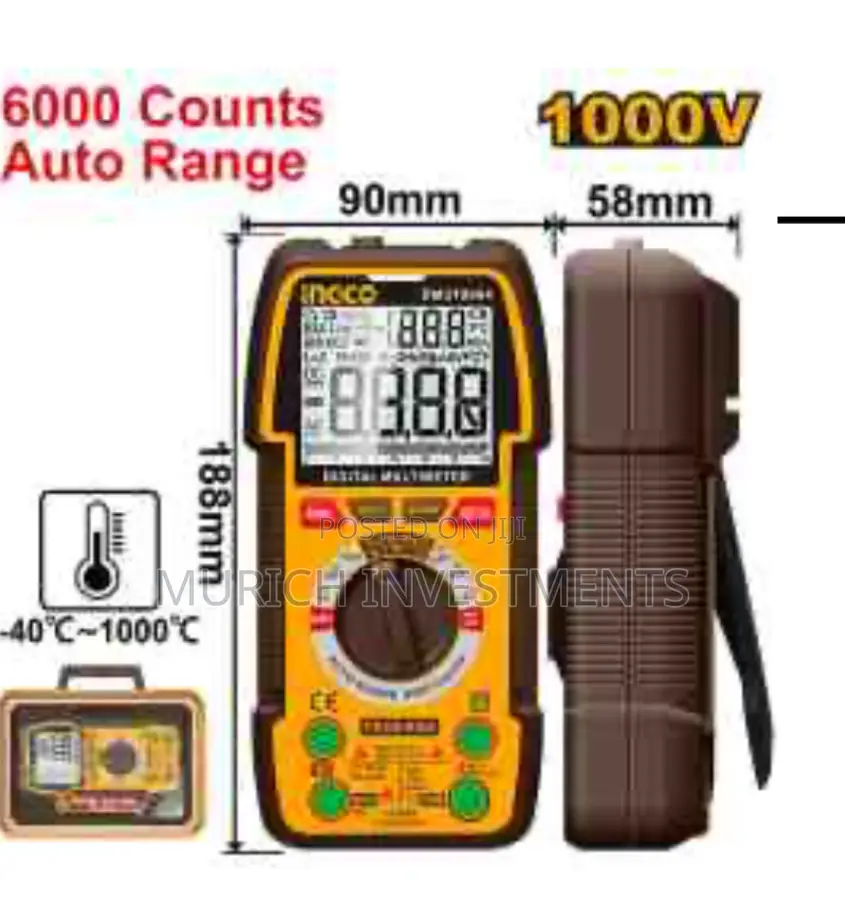 INGCO Digital Multimeter DM310004