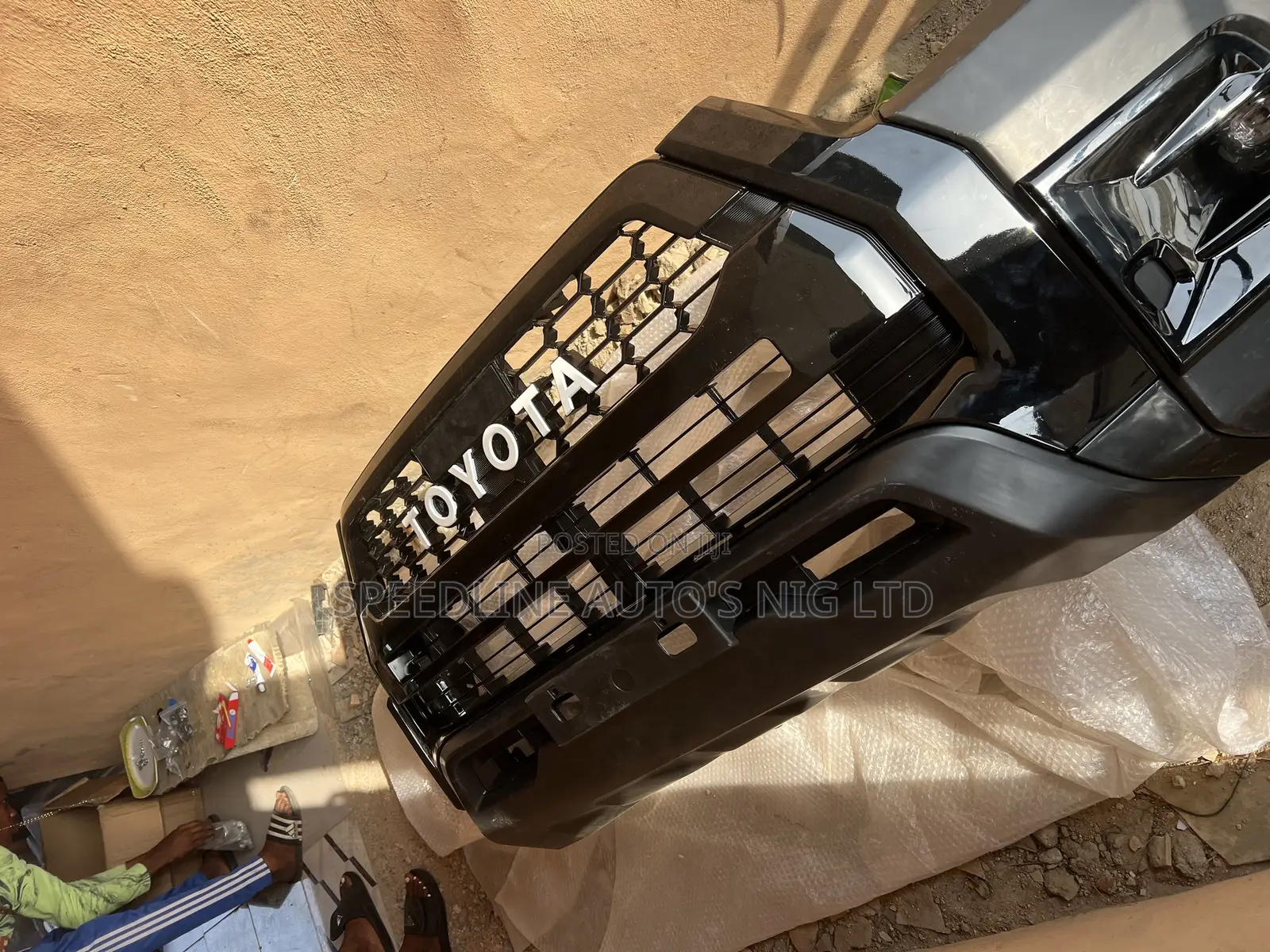 Complete Front Bumper Hilux 2024 Model