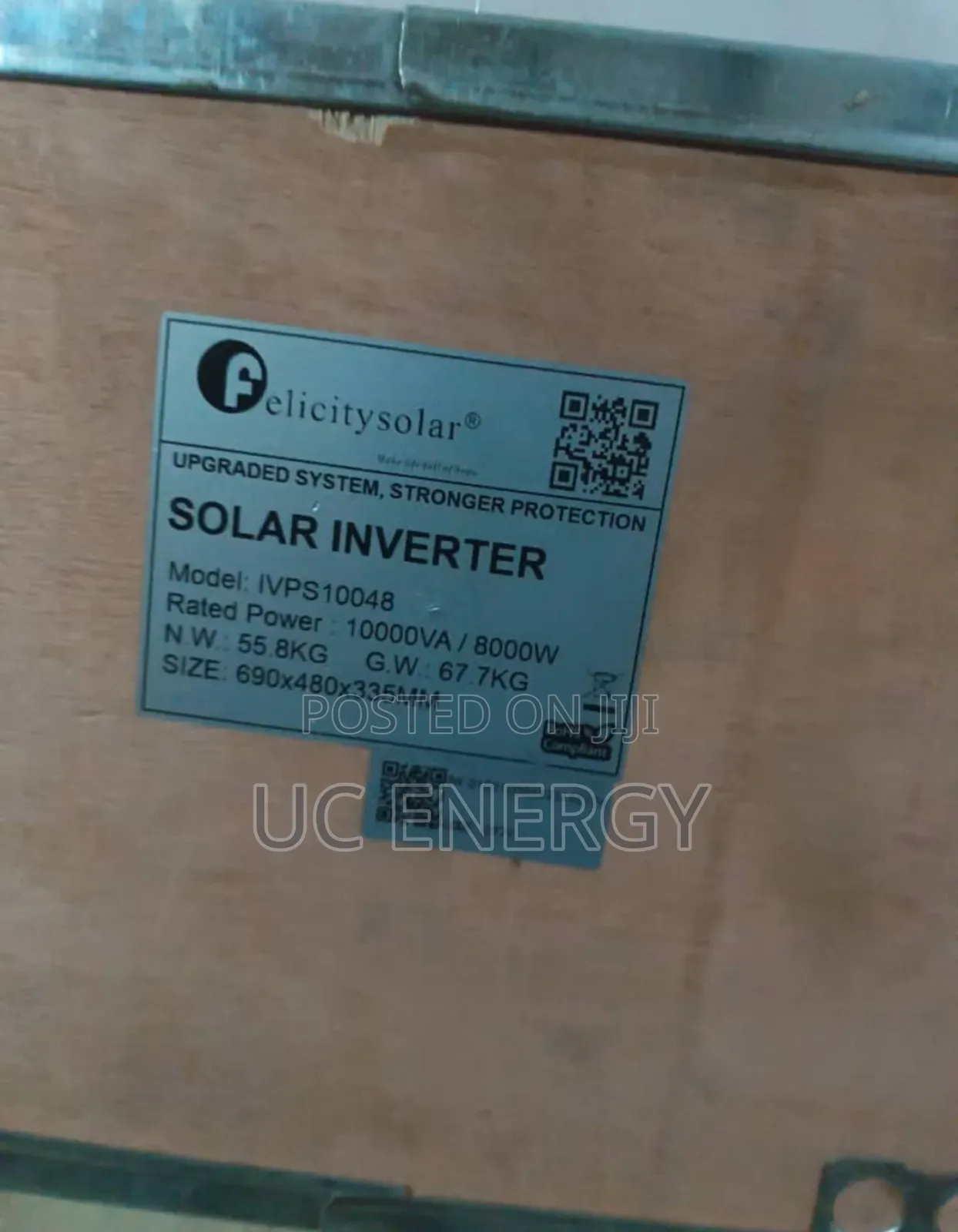 10kva Felicity Solar Inverter 48v