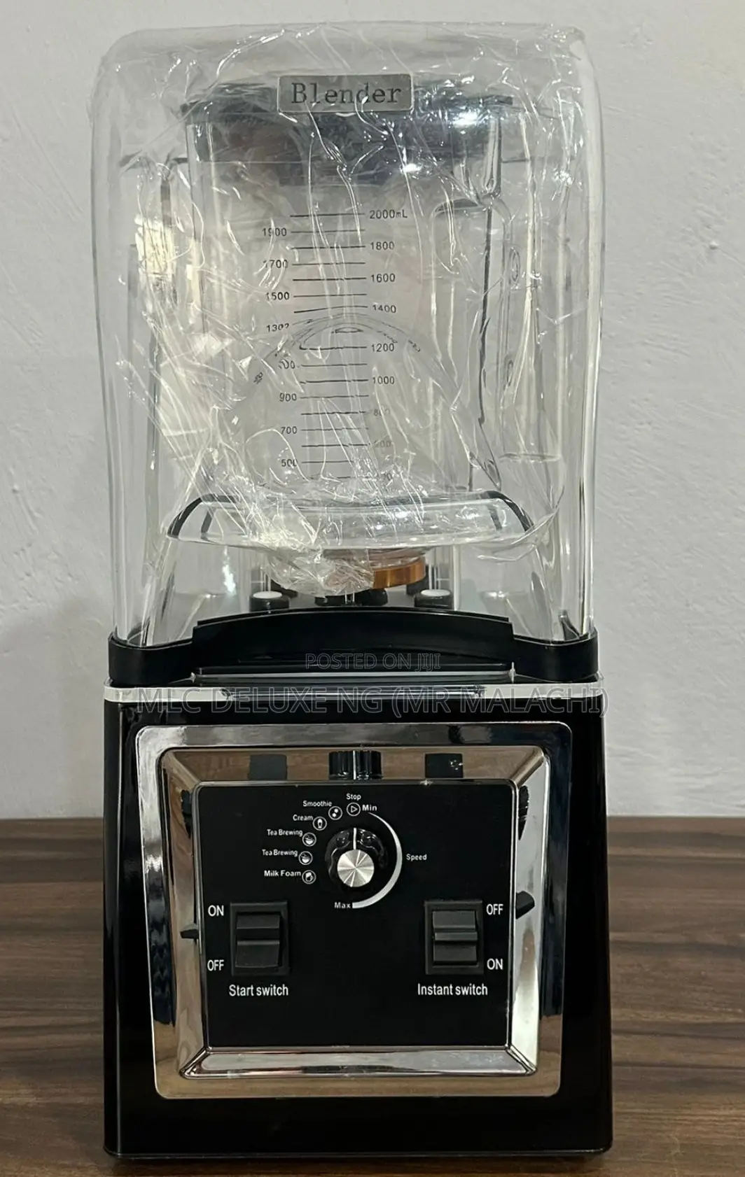 Noiseless Blender (2L) Professional Health Ice Crush Blender