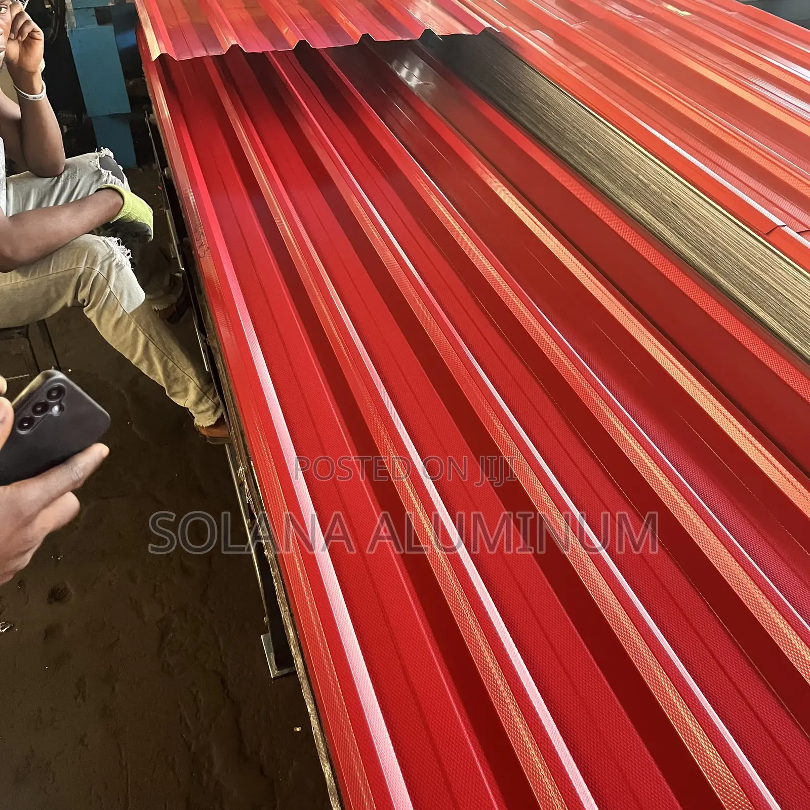 Complete 0.24mm Alozinc/Alosteel Ppgi Long Span Roof Sheet