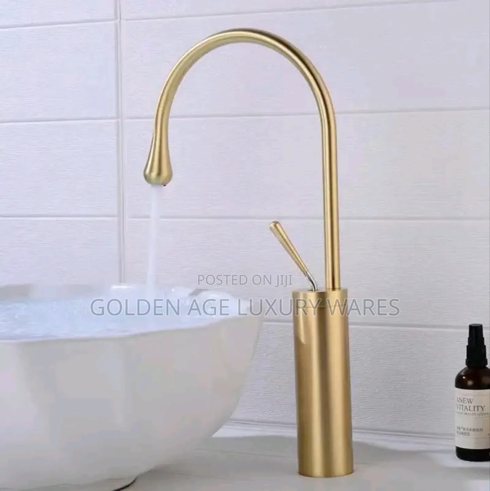 Luxury Gold Basin Mixer