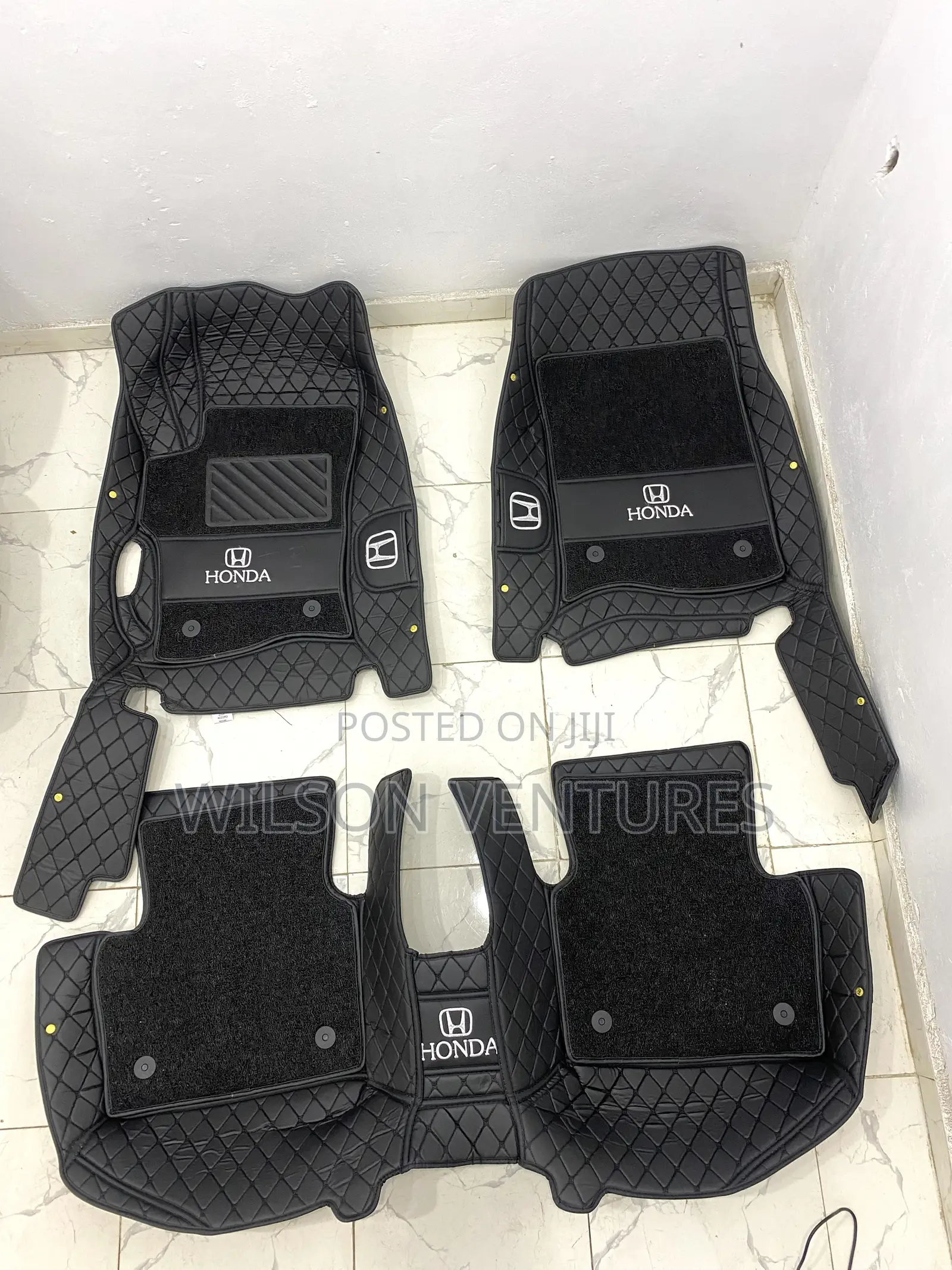 Honda Crosstour Double Layer Leather Foot Mat