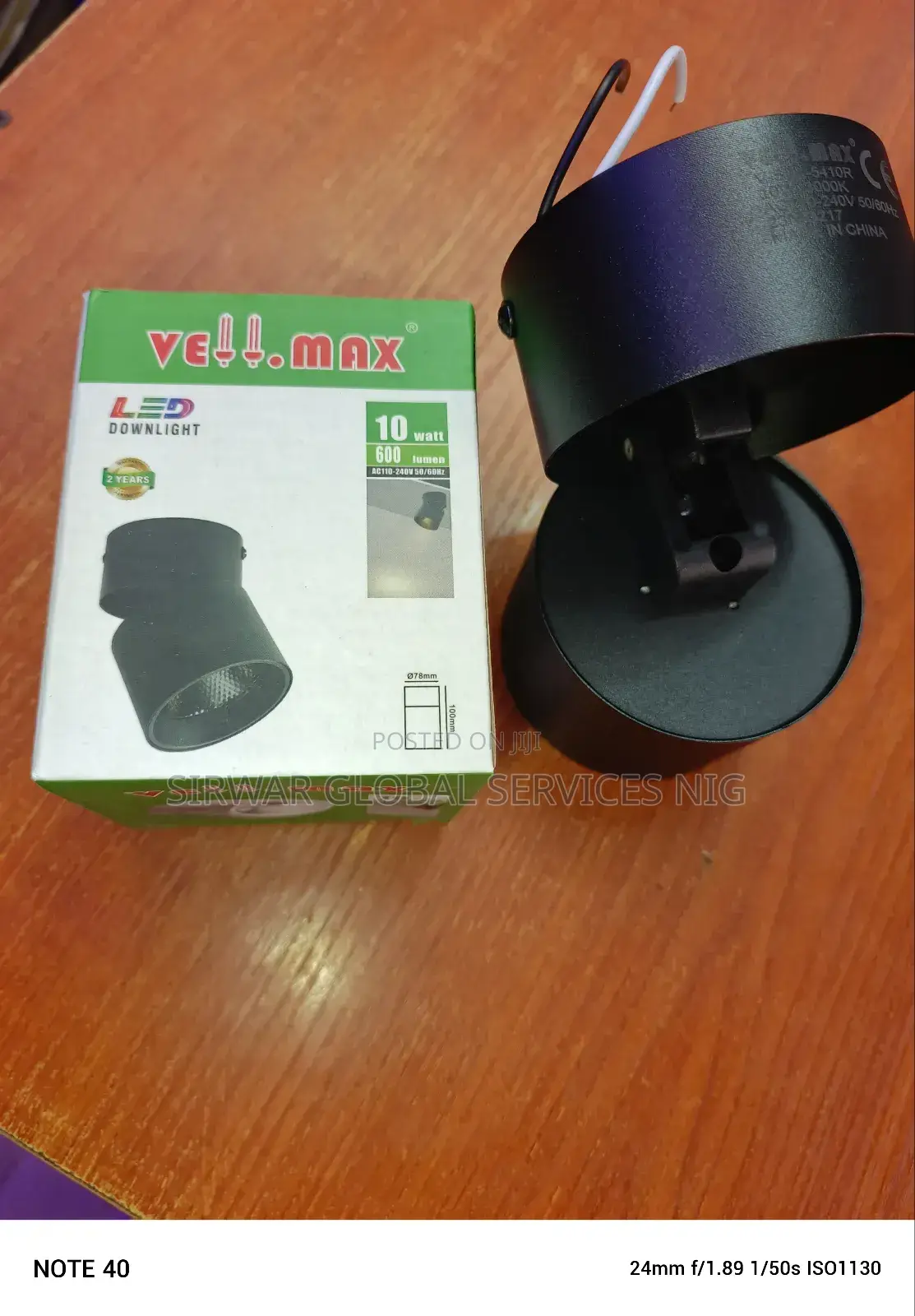 360 Rotating Wall Light