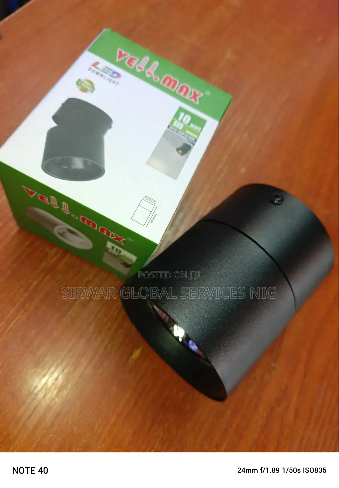 360 Rotating Wall Light