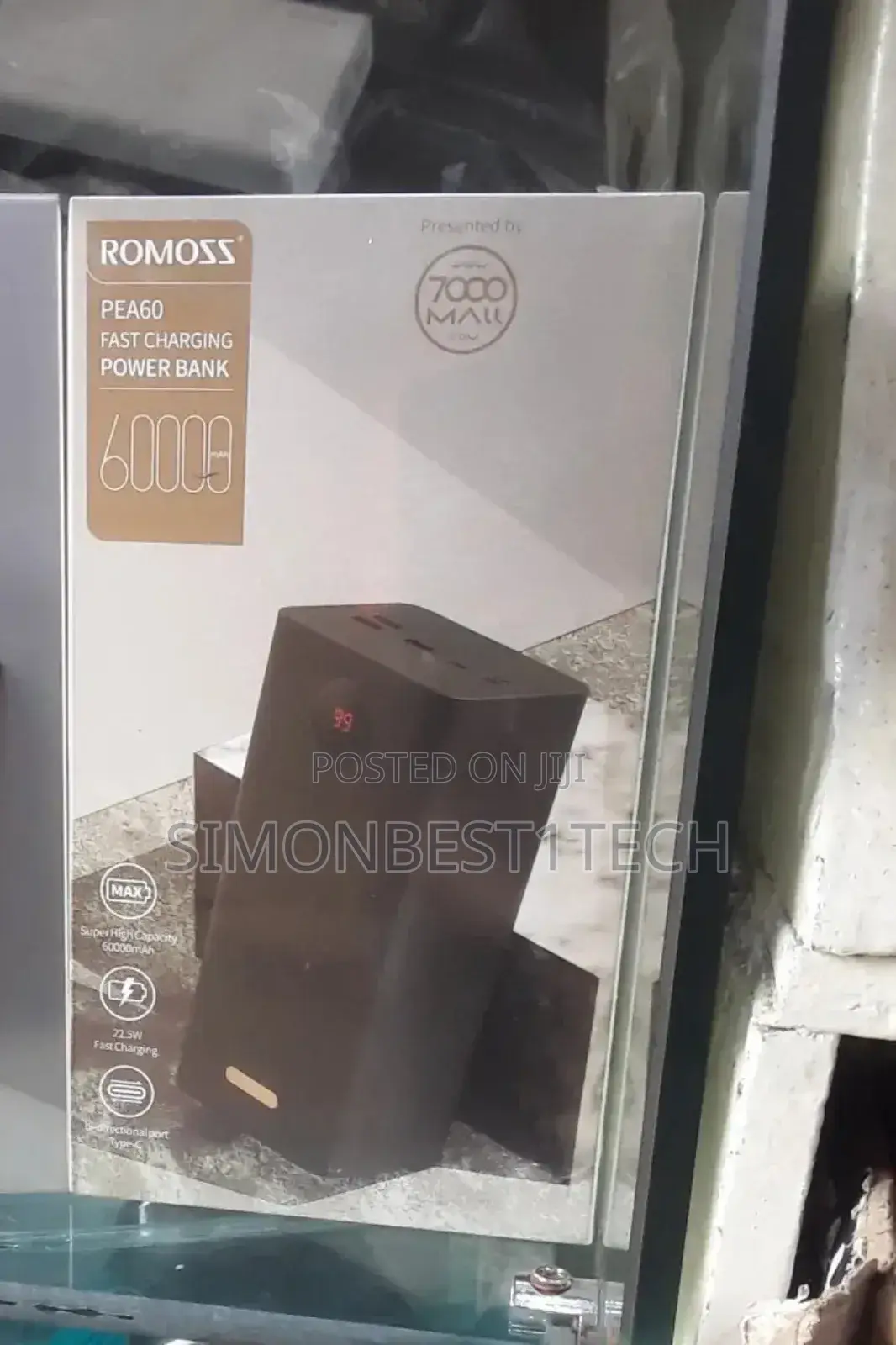 Romoss Power Bank 60000mah
