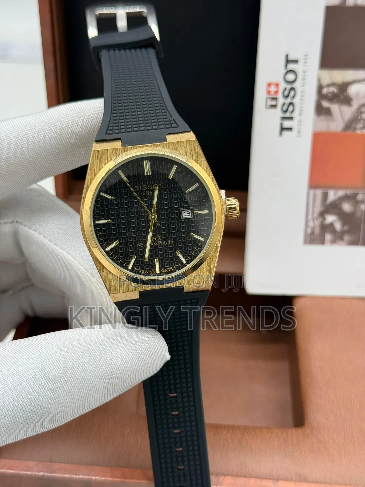 Tissot Rubber Watch With Box
