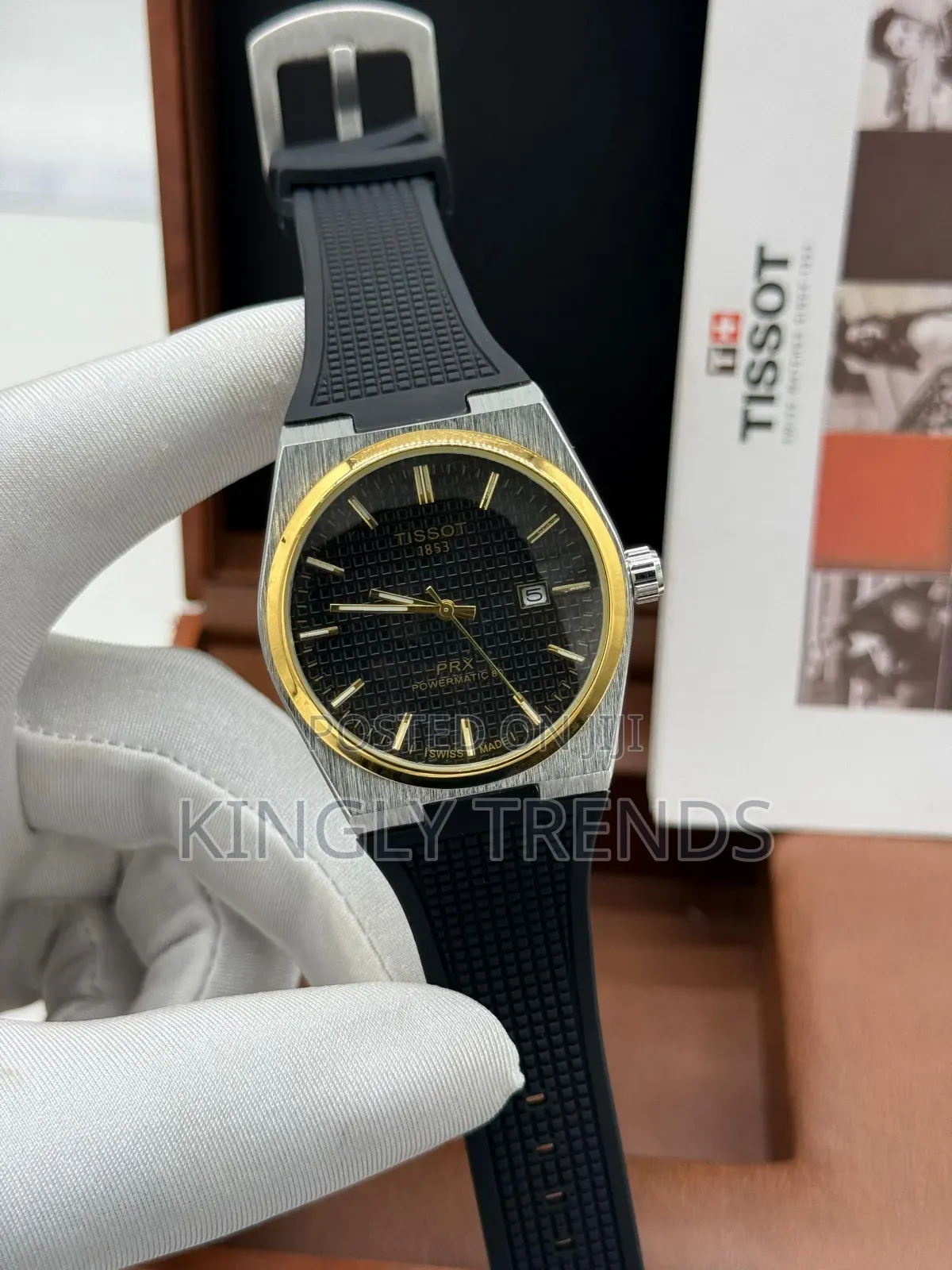 Tissot Rubber Watch With Box