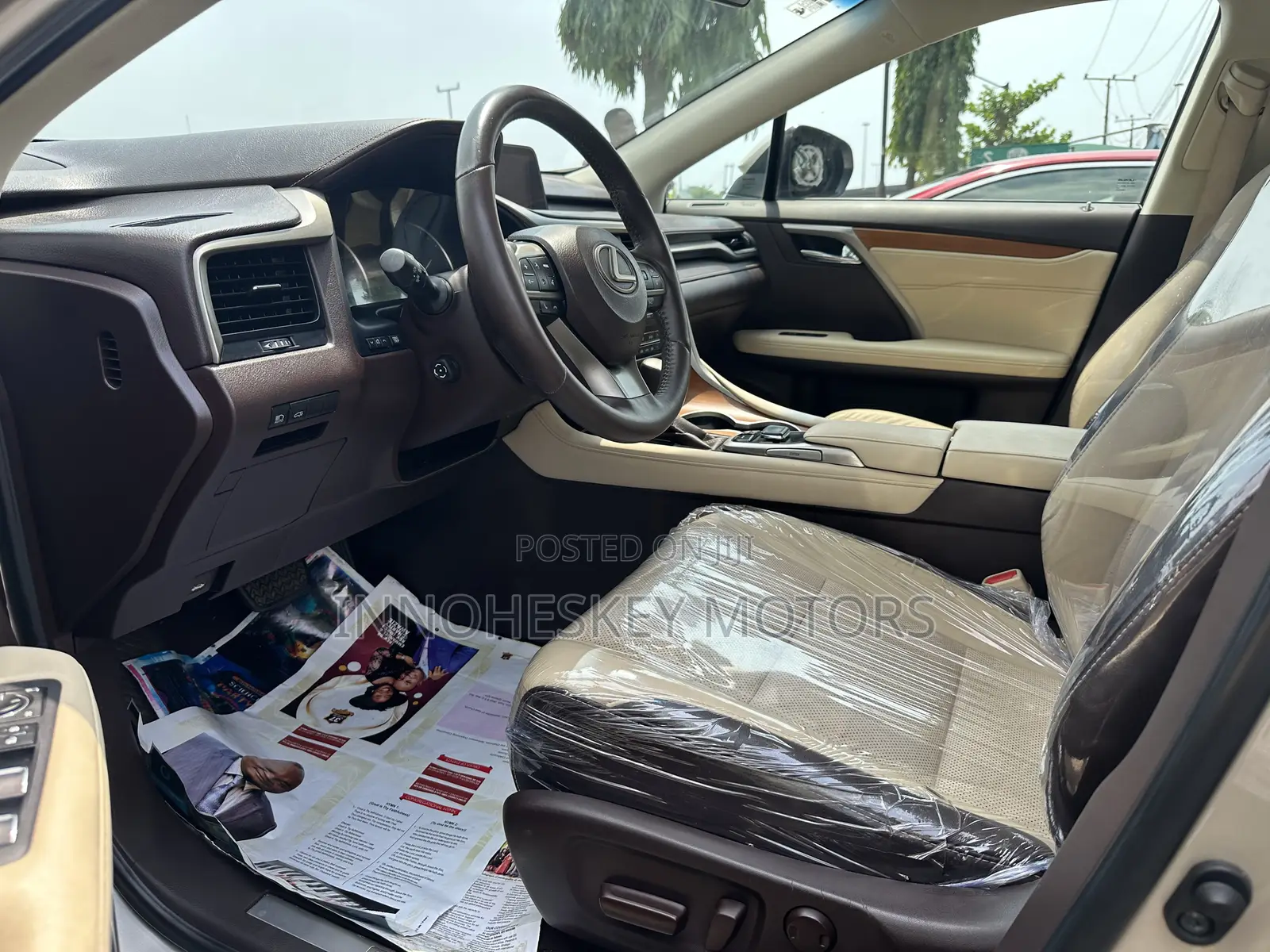 Lexus RX 350 2016 Gold