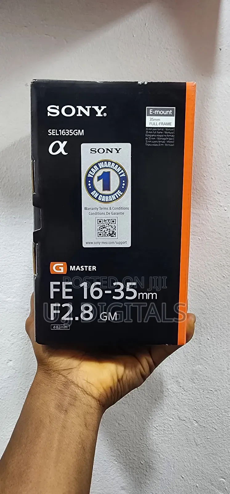 FE 16-35mm F2.8GM For Sony