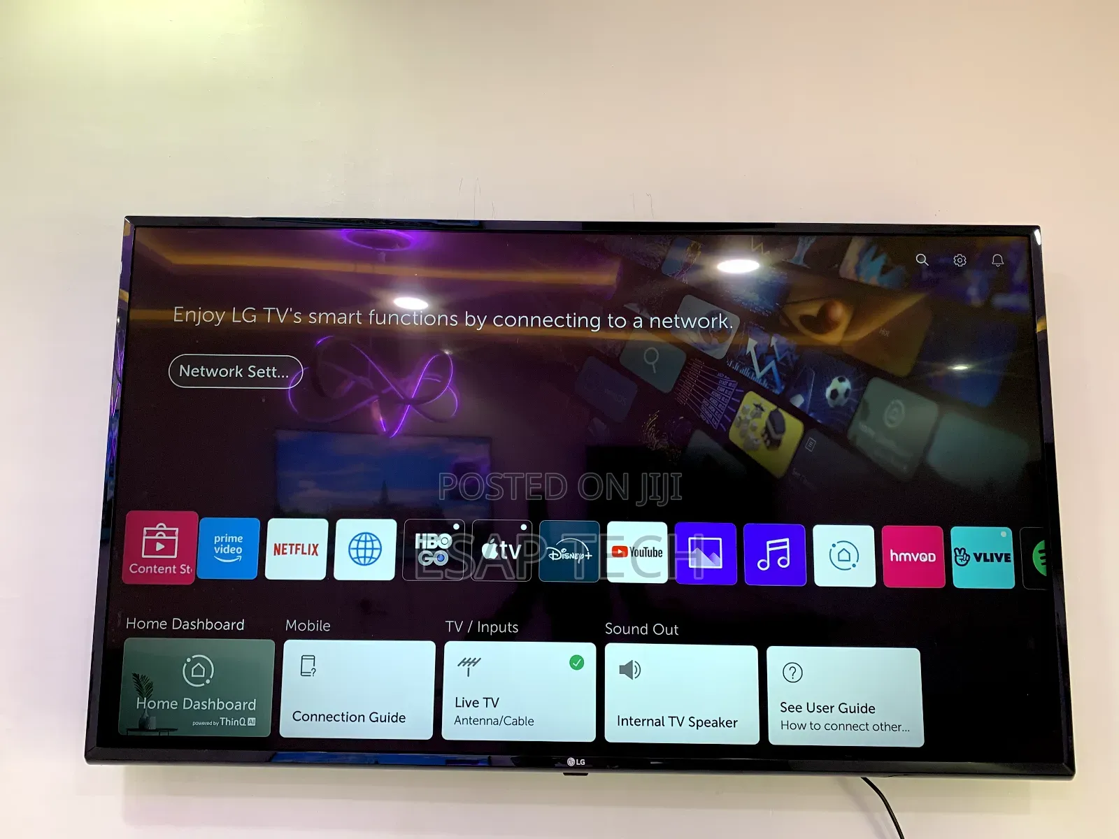 LG Thinq AI 4kuhd 43inches 2020 Model