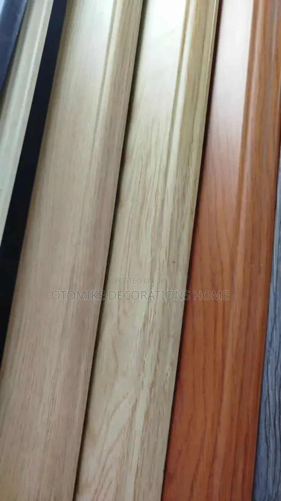SPC Skirting Brown Color