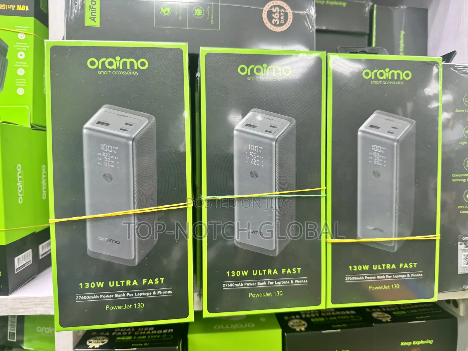 Oraimo Powerjet 130w Untra Fast