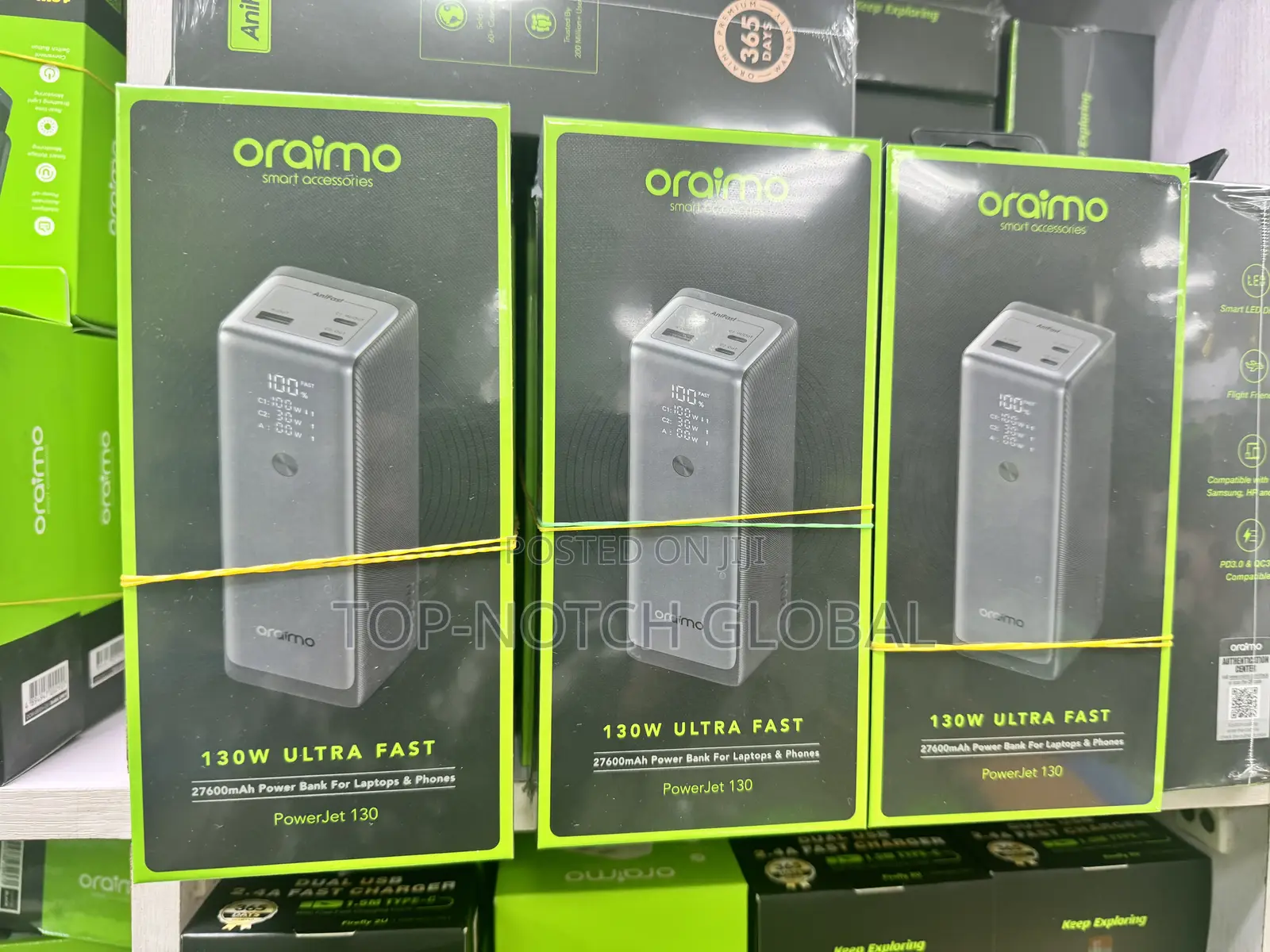 Oraimo Powerjet 130w Untra Fast