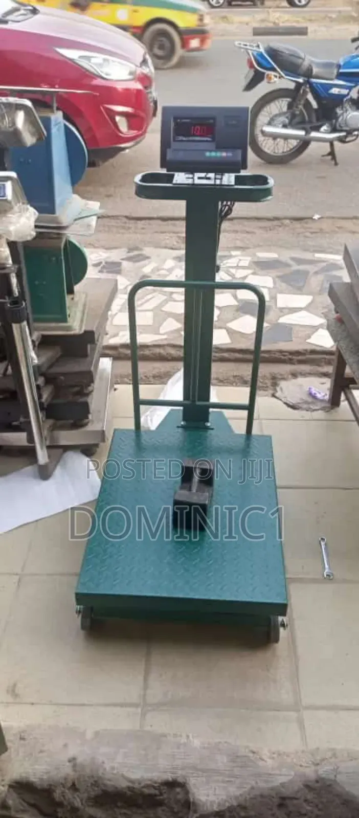 500kg A12 Electric Floor Scale Heavy Duty