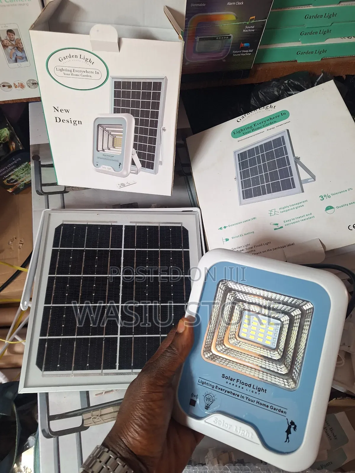 Standalone 8w Outdoor Solar Floodlight Kit