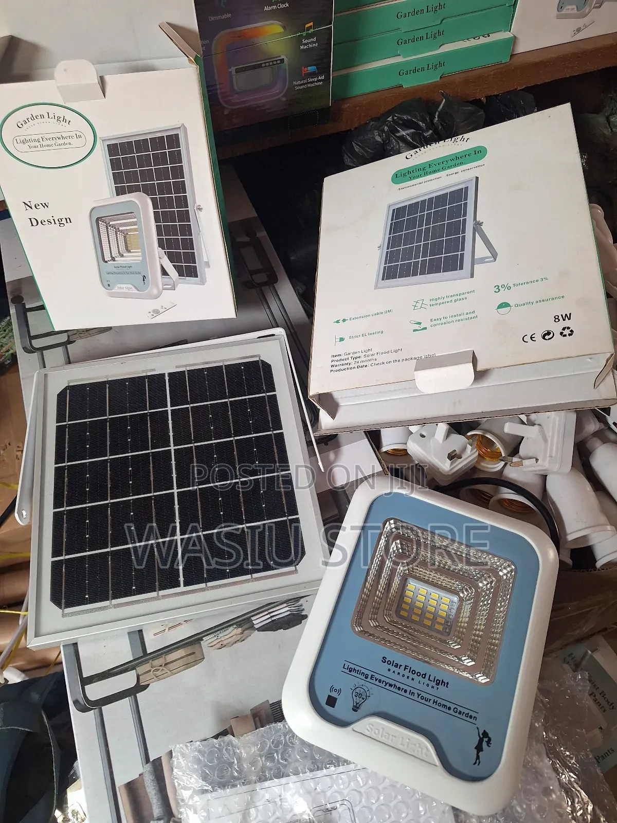 Standalone 8w Outdoor Solar Floodlight Kit