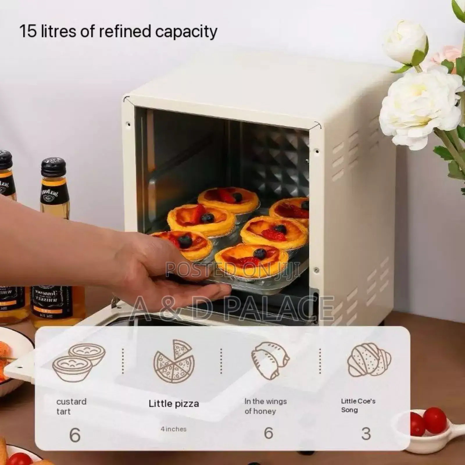 15L 3layers Multifunctional Oven - Hamie Brand