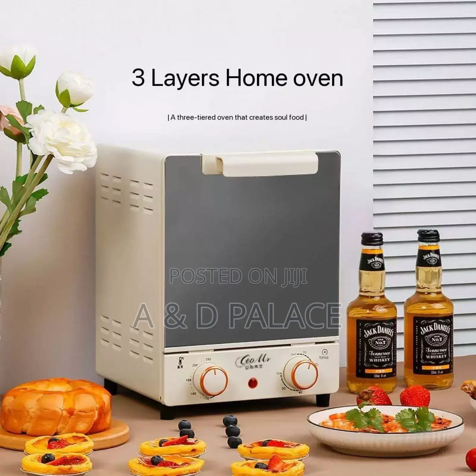 15L 3layers Multifunctional Oven - Hamie Brand