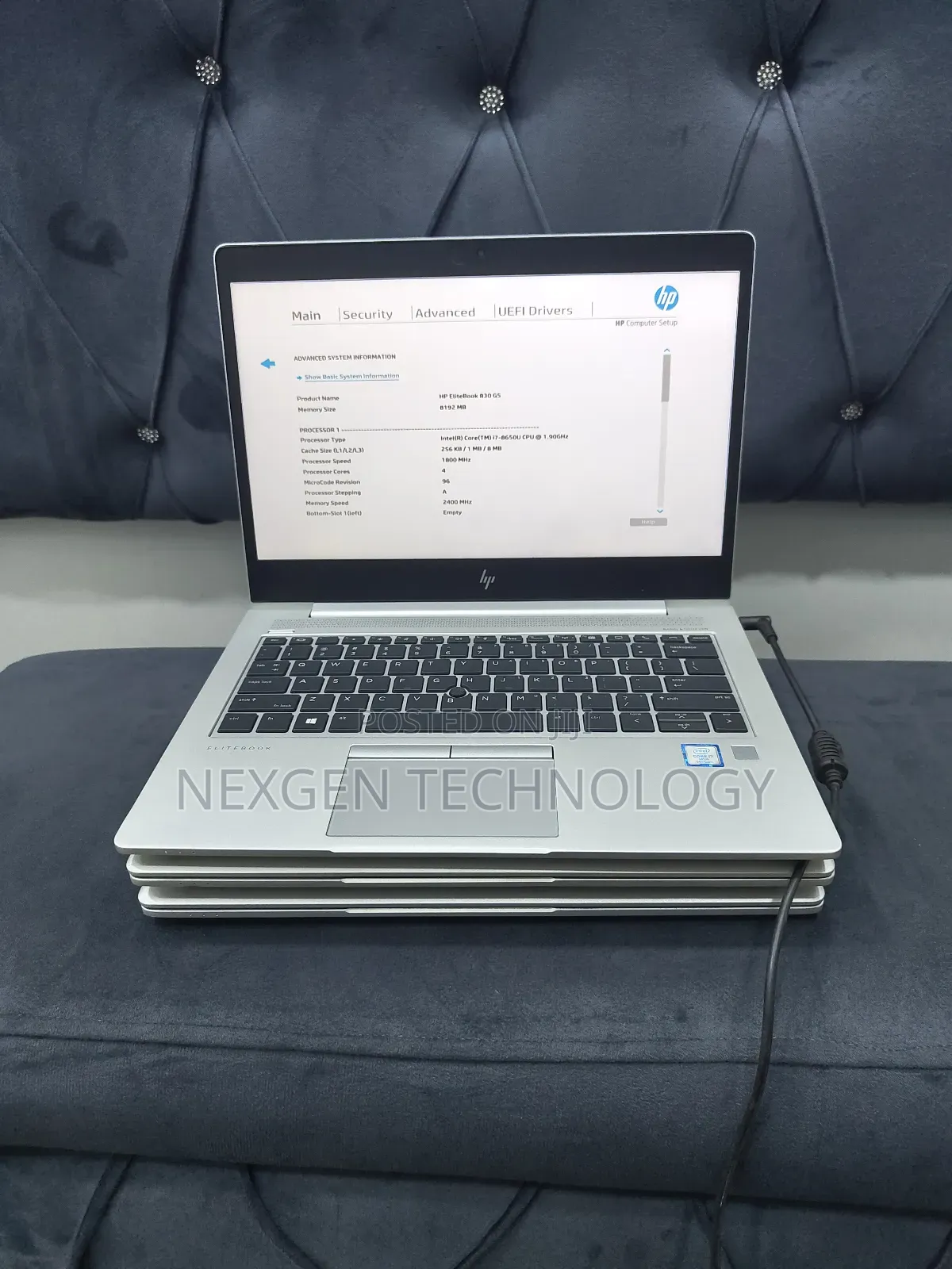 Laptop HP EliteBook 830 G5 8GB Intel Core i7 SSD 256GB