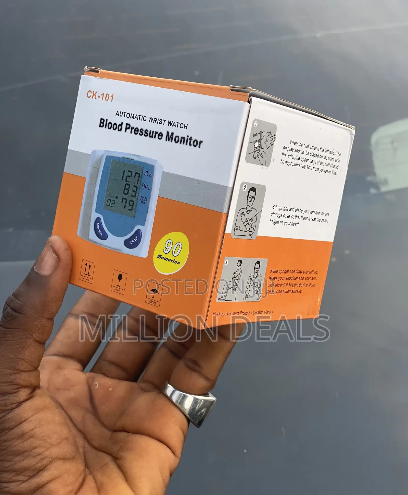 Automatic Blood Pressure Monitor Wrist Machine