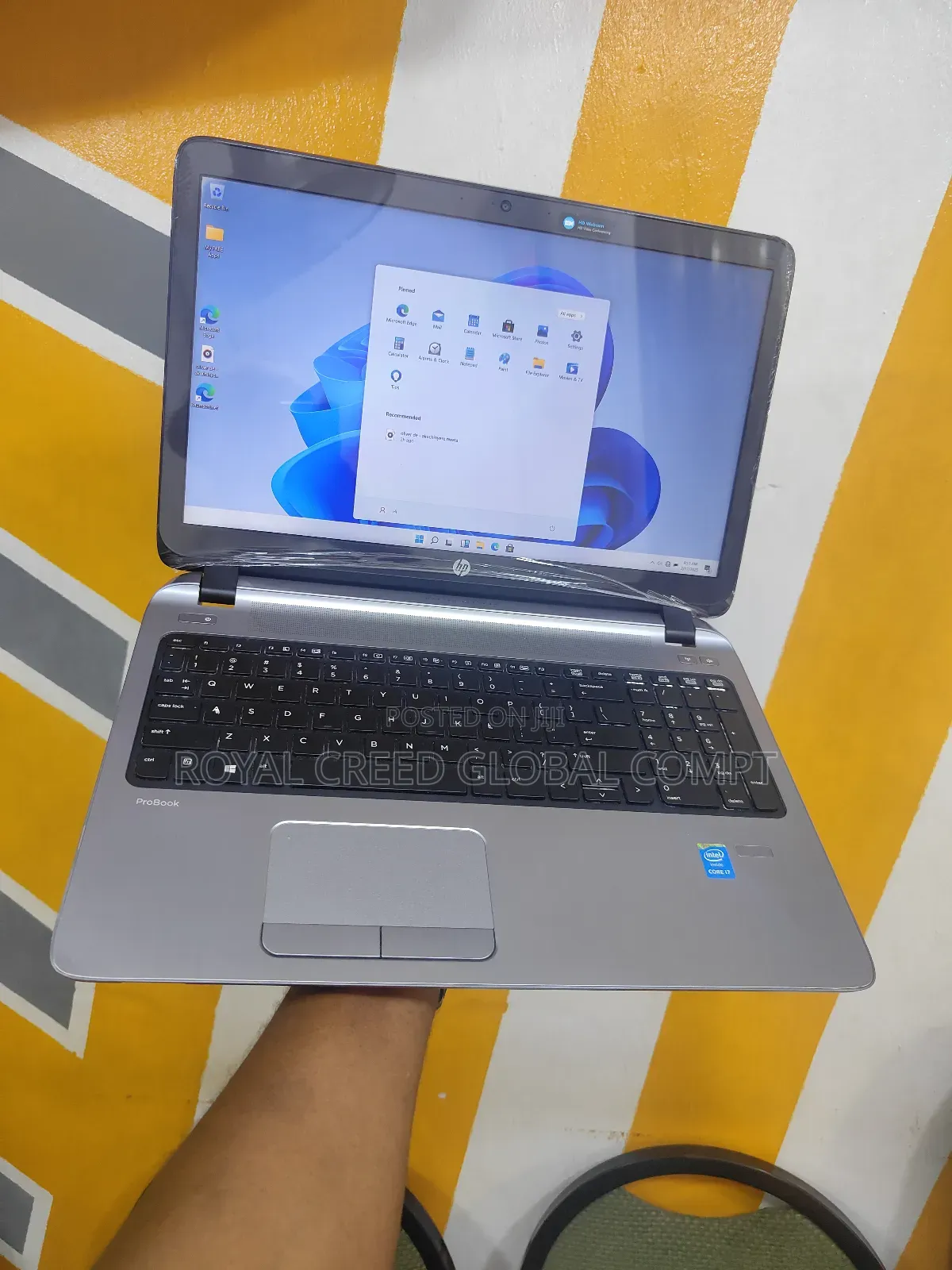 Laptop HP ProBook 450 G2 8GB Intel Core I7 SSD 256GB