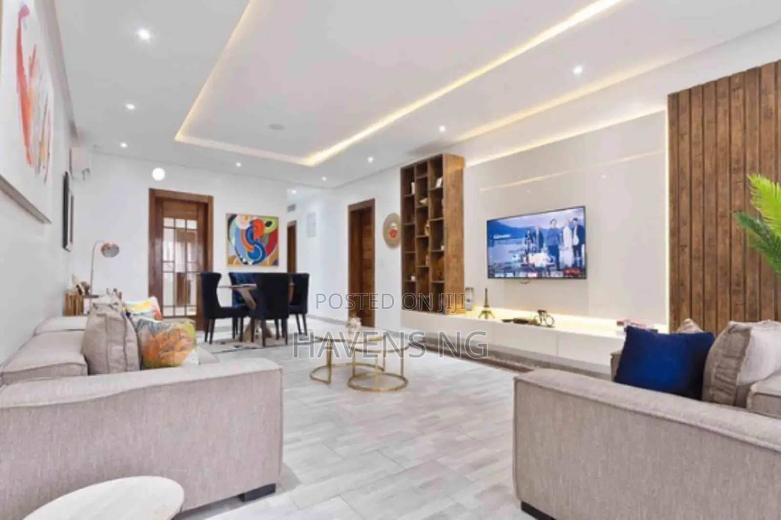 Luxury Fully Furnished 3-Bedroom Apartment