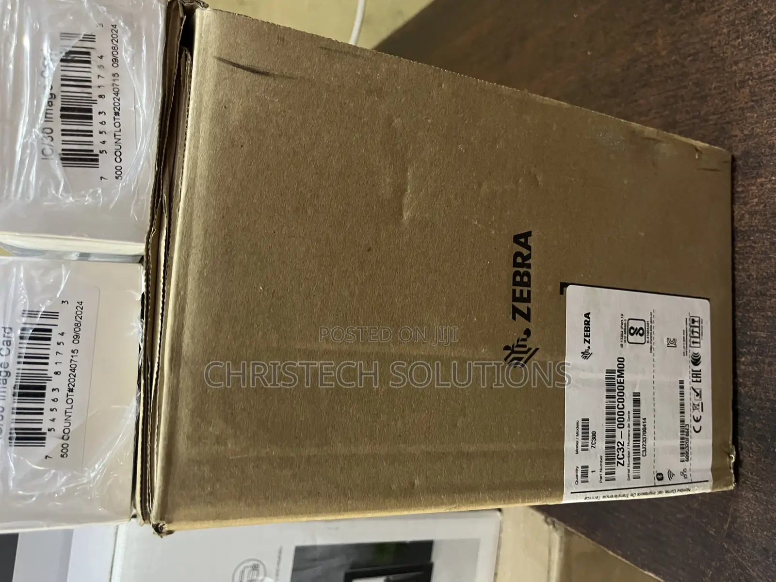 Zebra Zc300 Id Card Printer