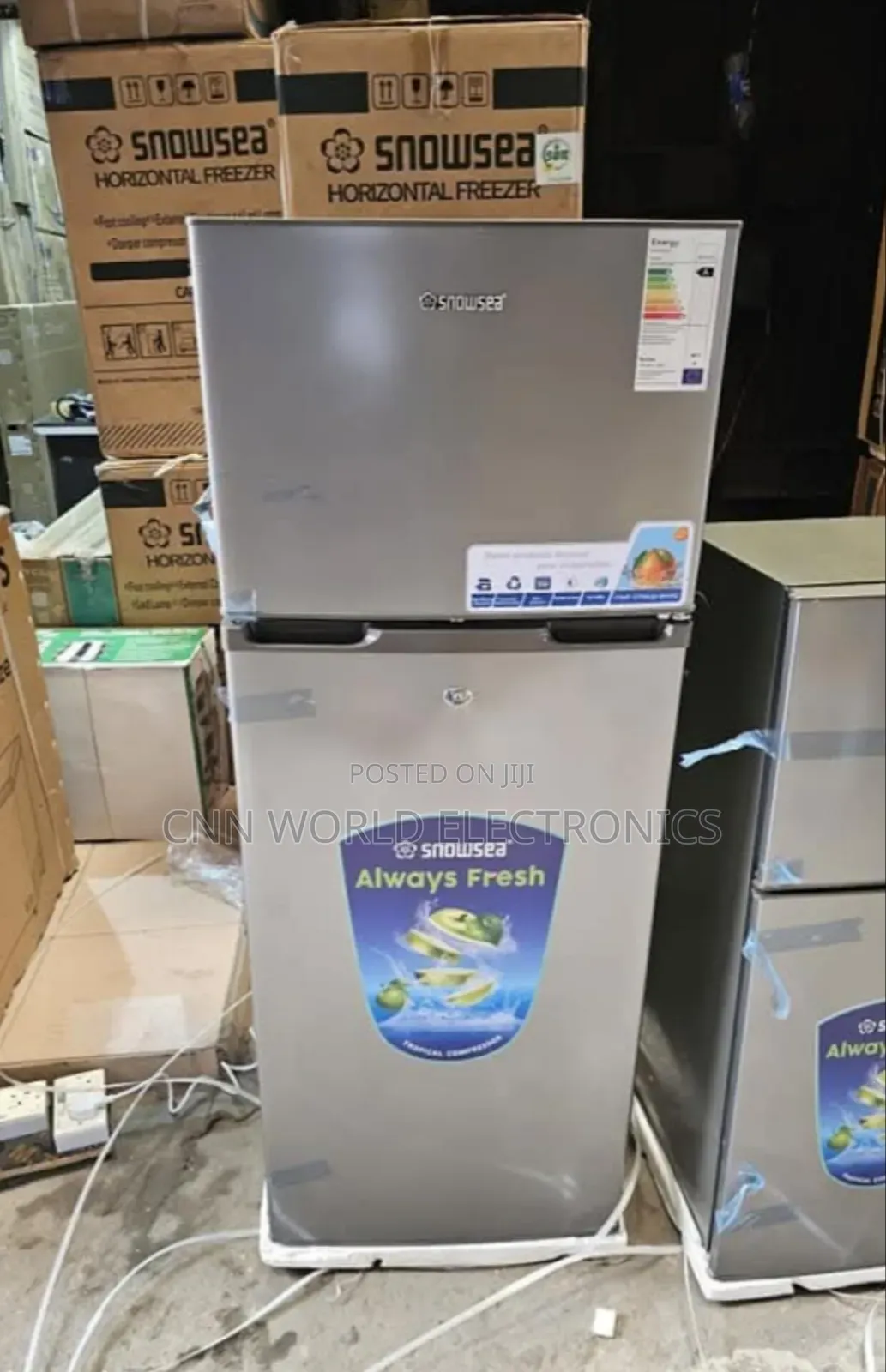 New Snowsea 150L Double Door Fridge Fast Freezing Warranty