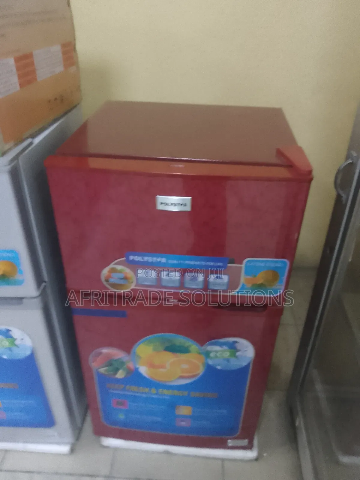 Top Selling Polystar Double Door Refrigerator 138l