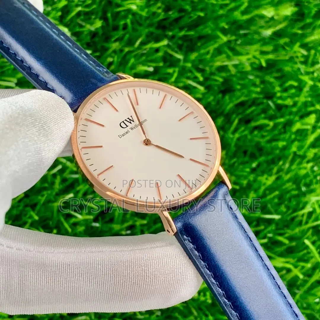 Daniel Washington Quality Luxury Genuine Leather Wristwatch