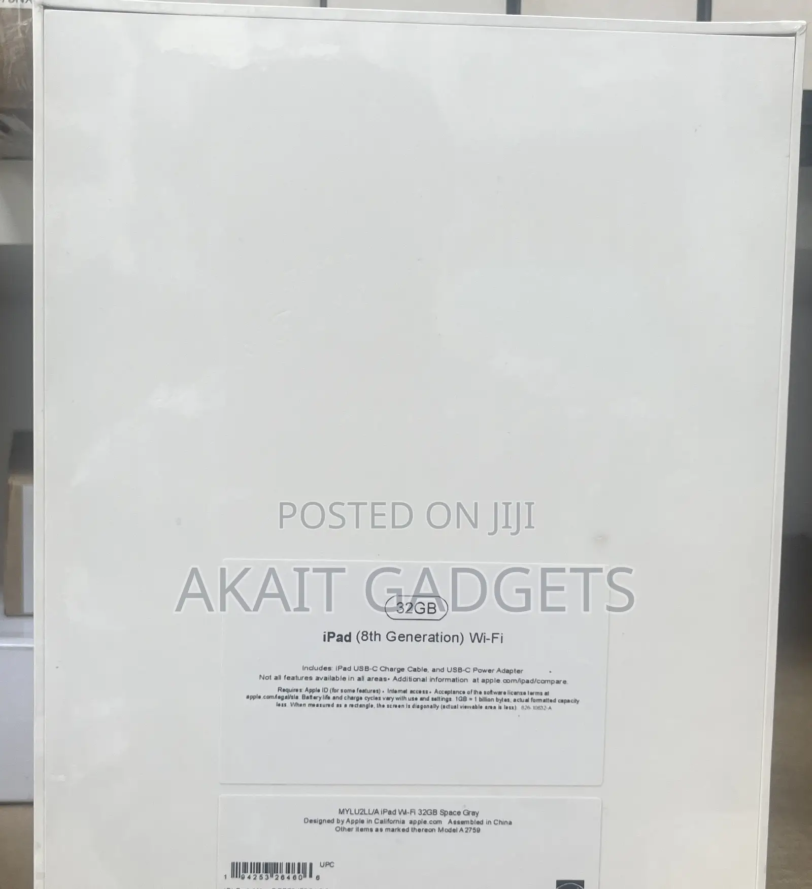 New Apple iPad Wi-Fi 32 GB Gray