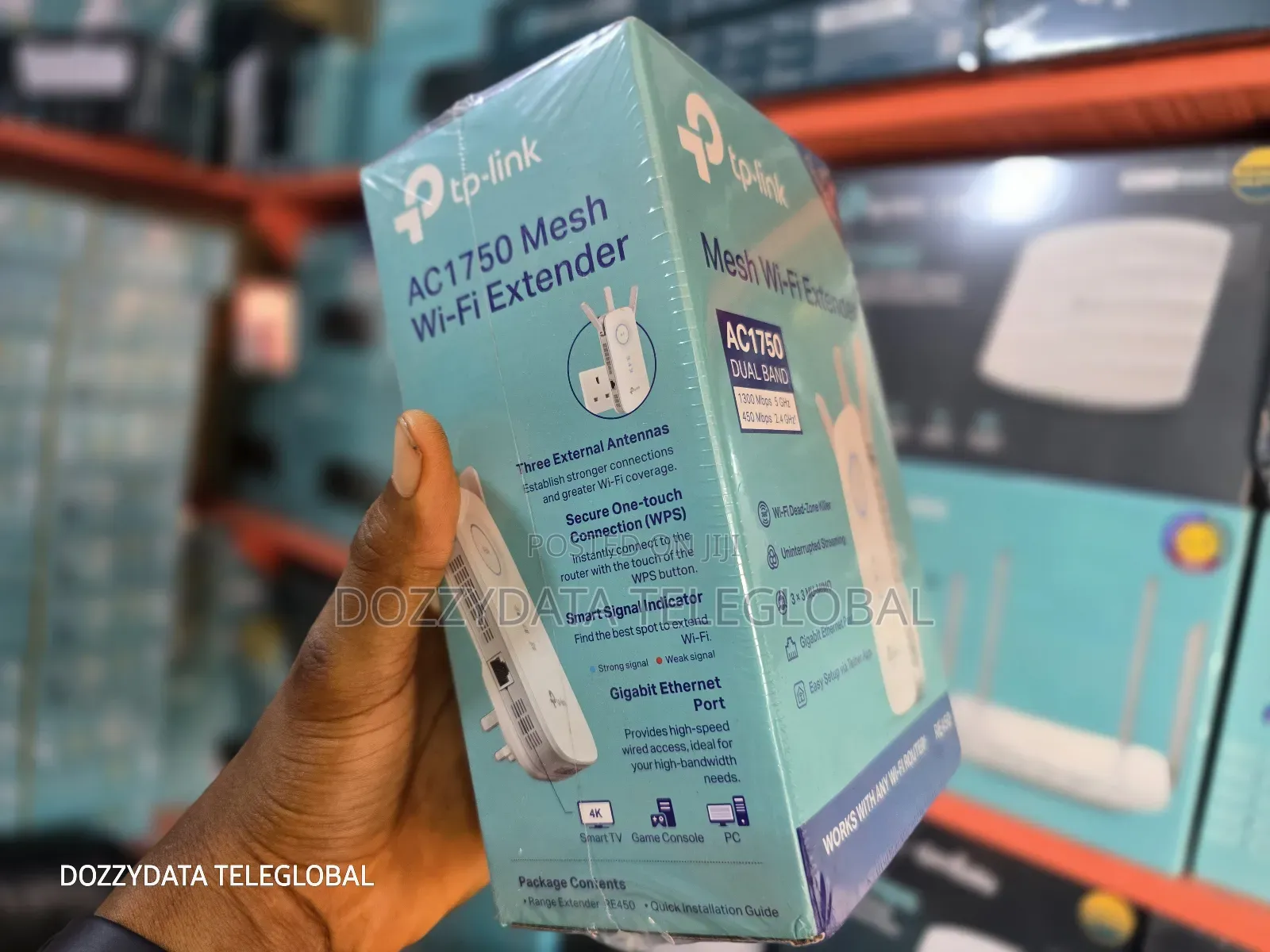 Tplink Re450 Mesh Wifi Extender Ac1750 Dual Band 1300 MBPS 5 GHZ