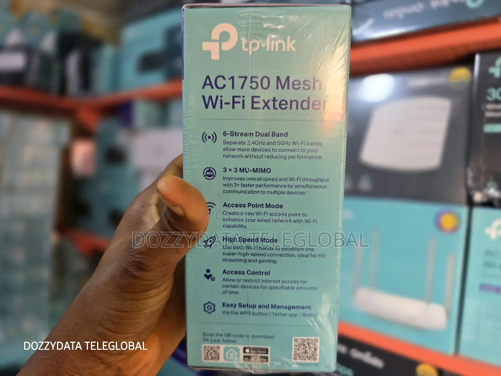 Tplink Re450 Mesh Wifi Extender Ac1750 Dual Band 1300 MBPS 5 GHZ