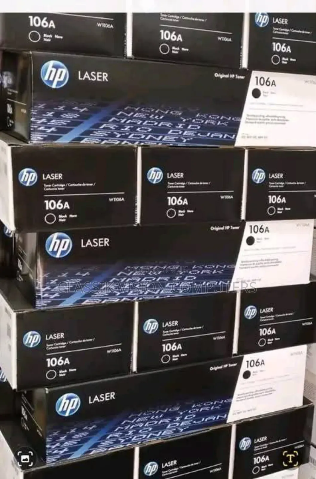 Original Hp 106a Toner (W1106a)