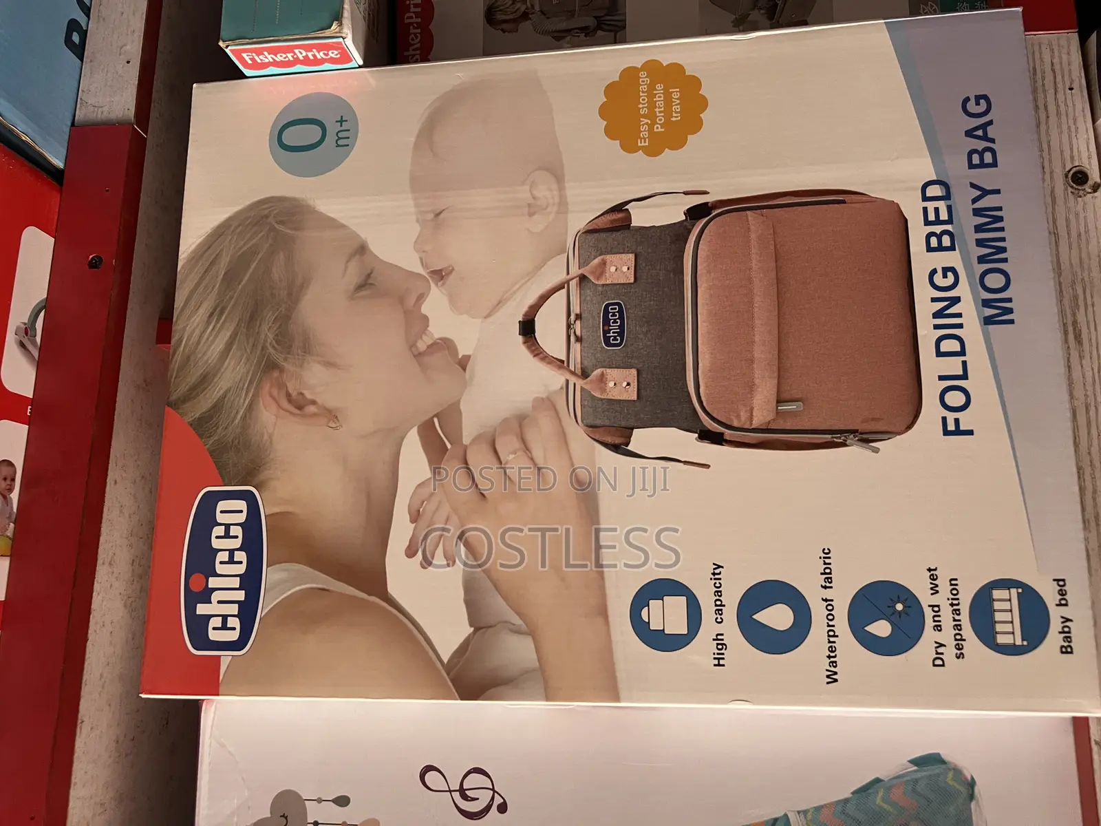 Portable Multi-Function Mother and Baby Bag and Bed