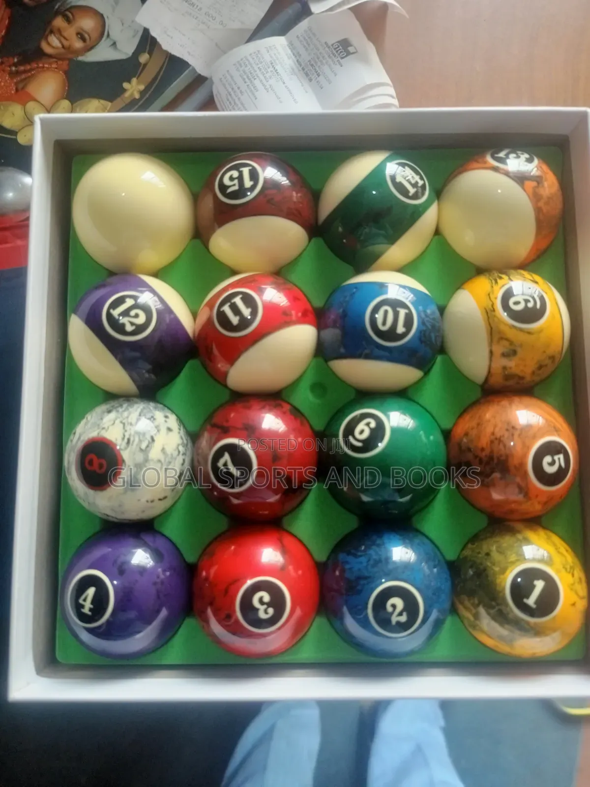 Samurai Color Snooker Ball