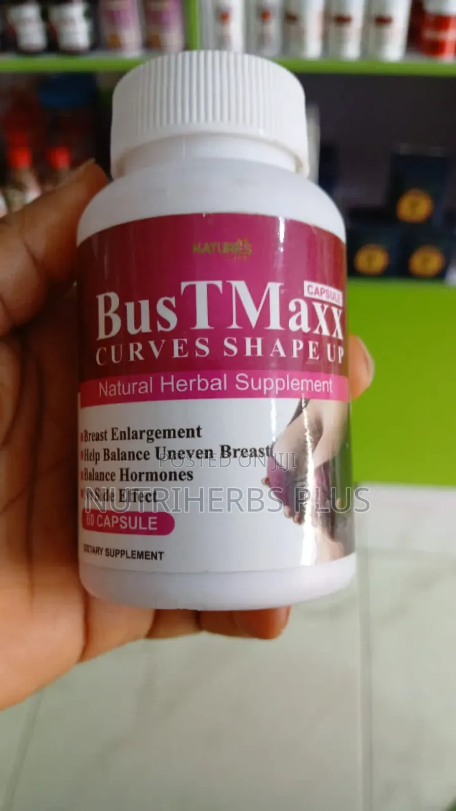 Nature's Cure Bustmax Help to Balance Uneven Breast