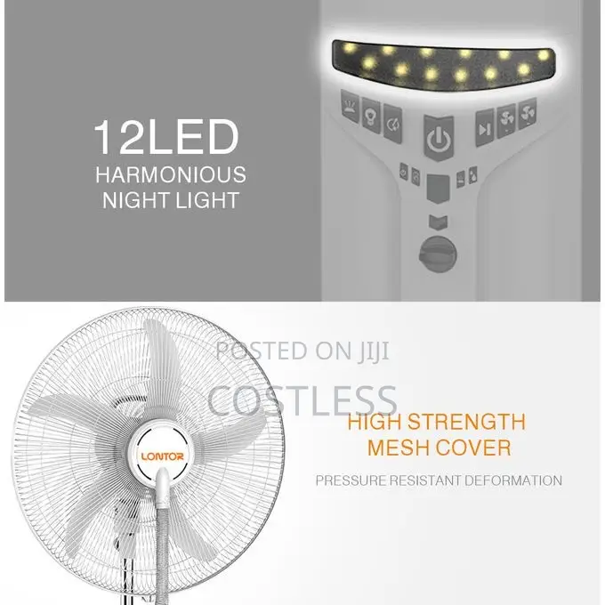 Rechargeable Water Mist Fan