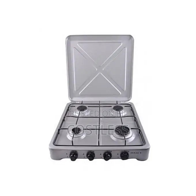 Maxi 4-Burner Manual Ignition Table Top Gas Cooker