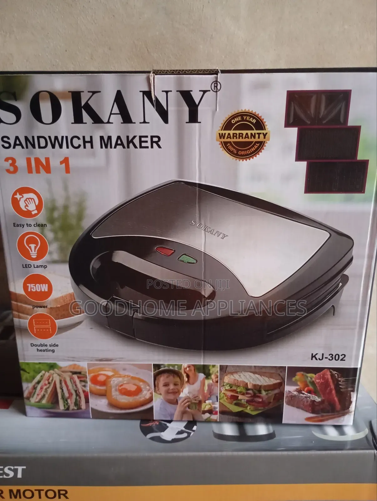 3 in 1 Sandwich/Waffle Maker