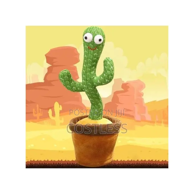 Baby Talking Dancing Cactus With Lights
