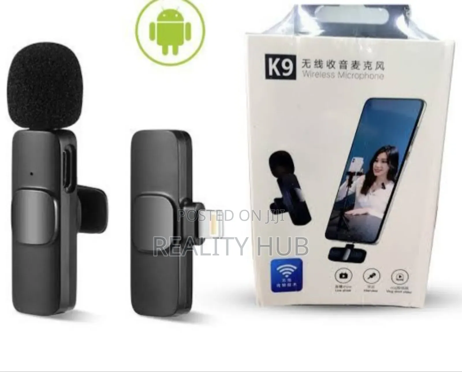 2 in 1 iPhone Wireless Microphone