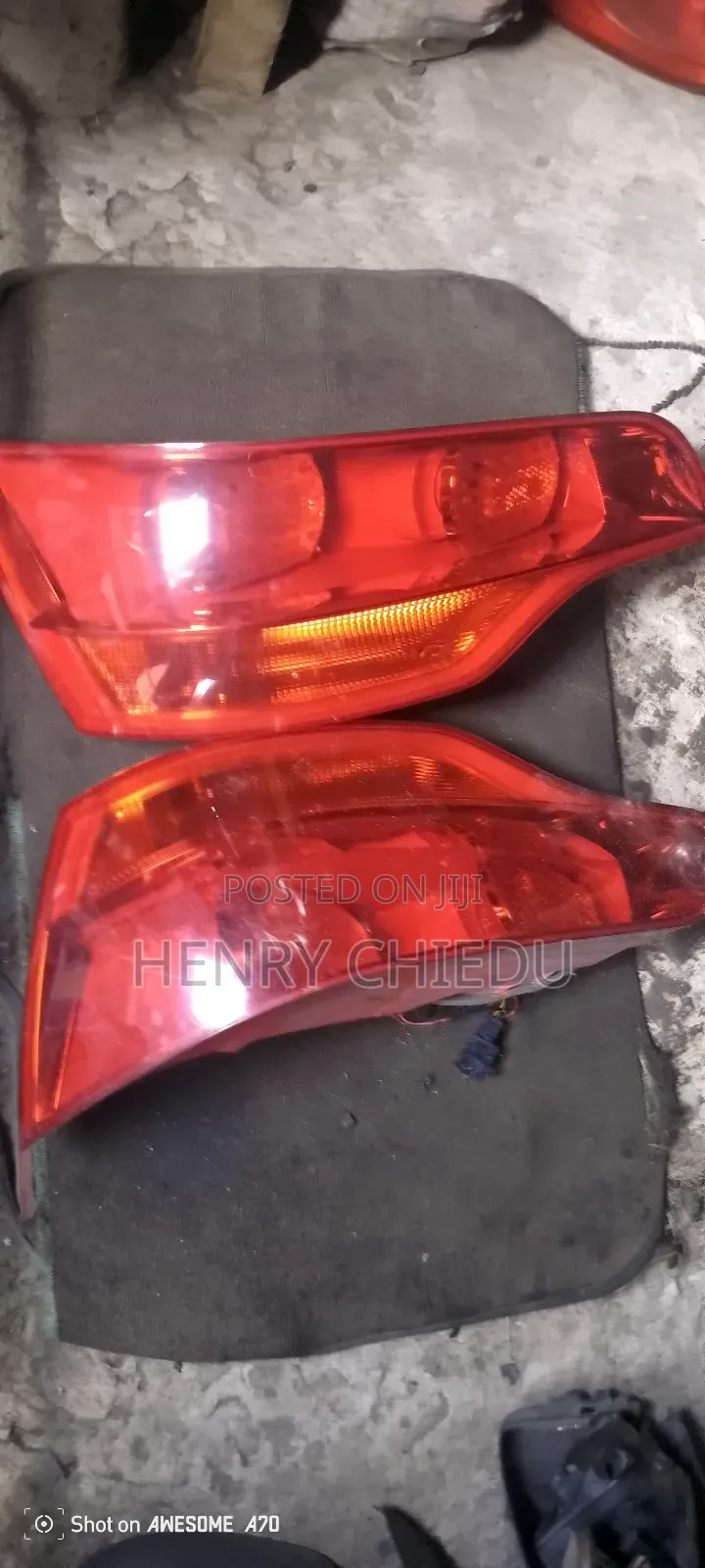 Audi Q7 Back Lights 2004 Model