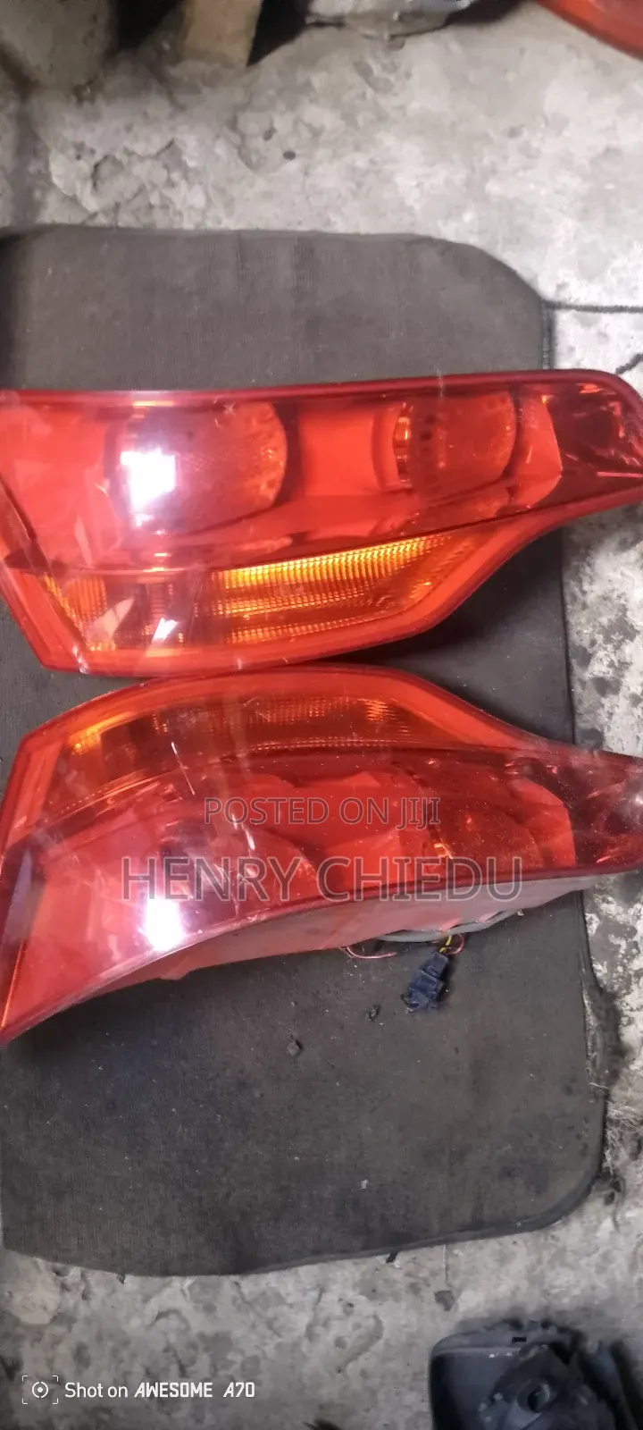 Audi Q7 Back Lights 2004 Model