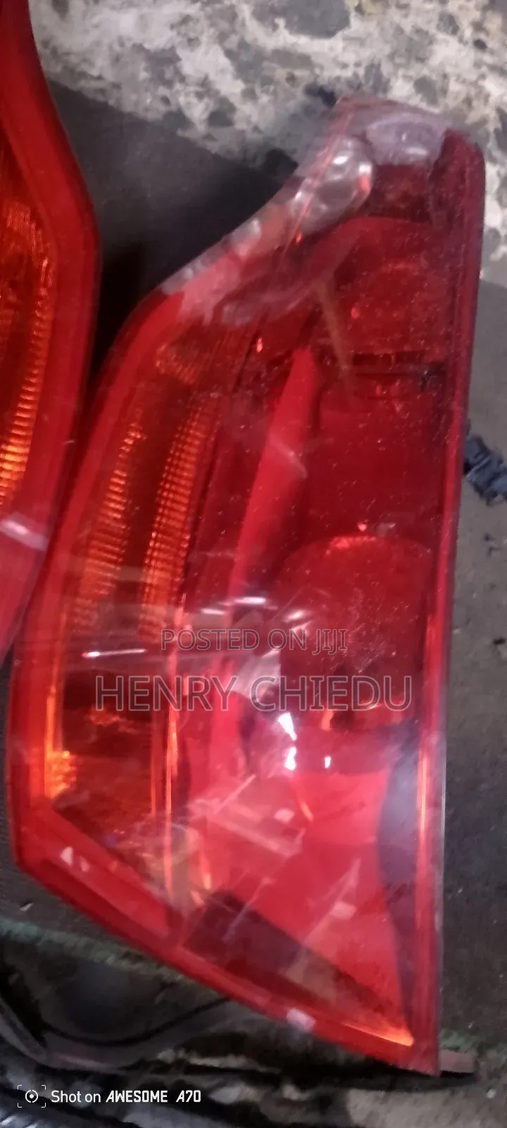 Audi Q7 Back Lights 2004 Model