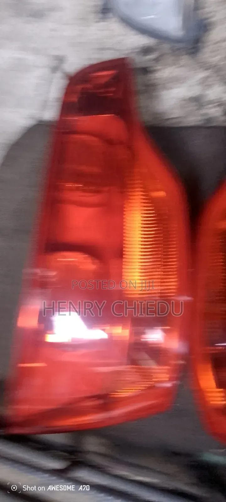 Audi Q7 Back Lights 2004 Model