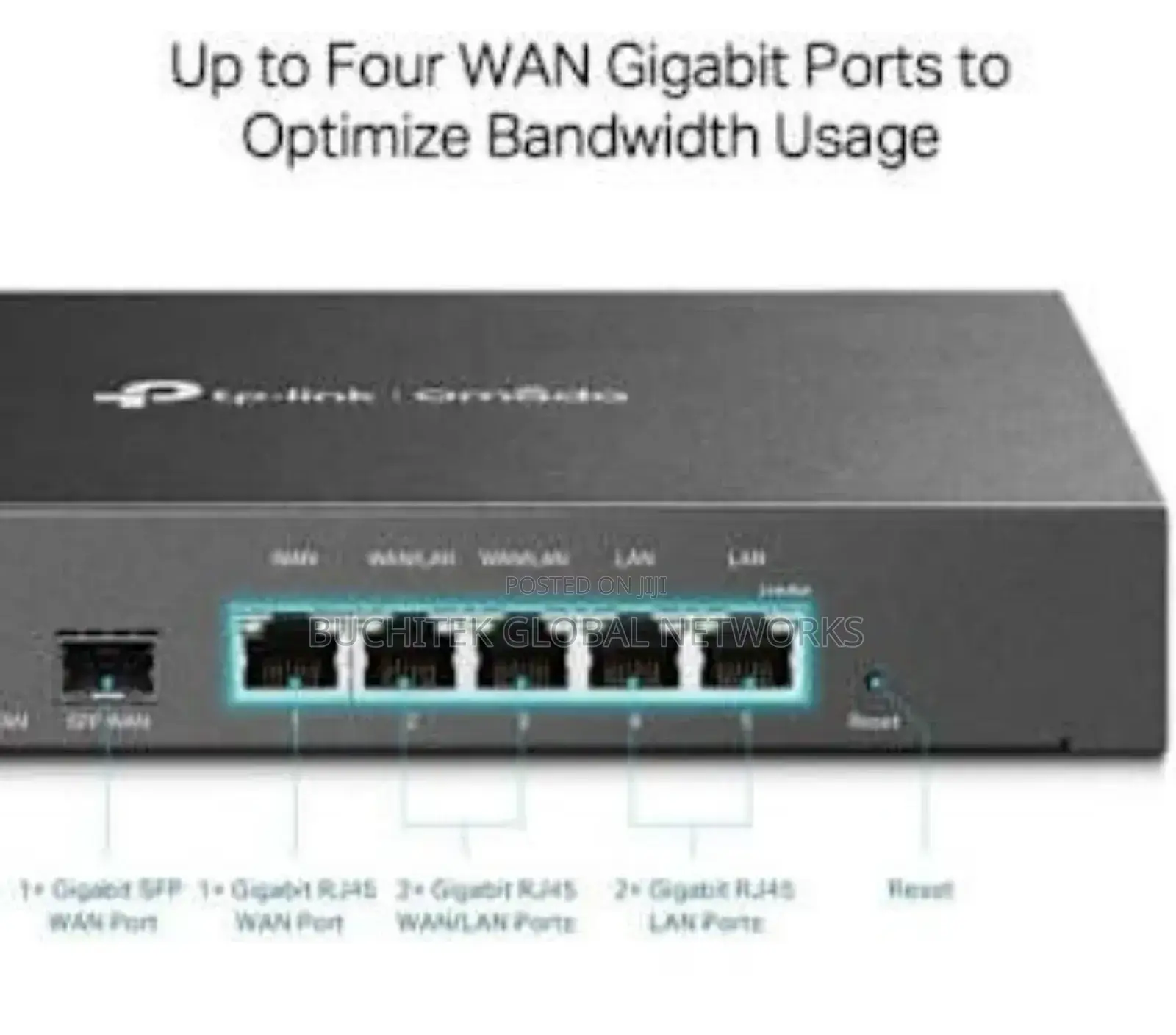 Tp-Link Er7206 Wired Omada Gigabit VPN Router.