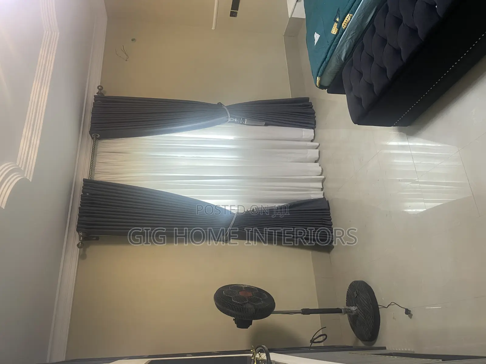 Premium Luxury Turkish Curtains Gray