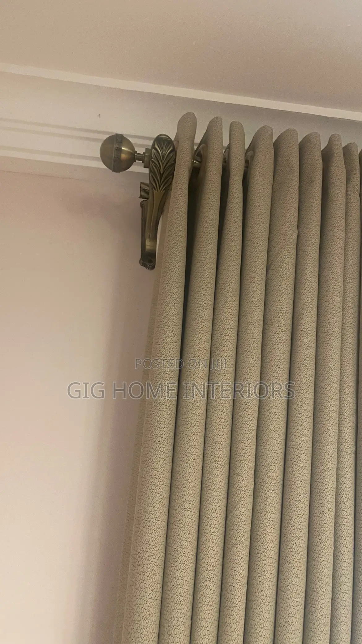 Premium Turkish Curtains Cream